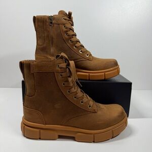 NIB • Sorel Women's Explorer Strt Lace Velvet Tan Boots Size:10